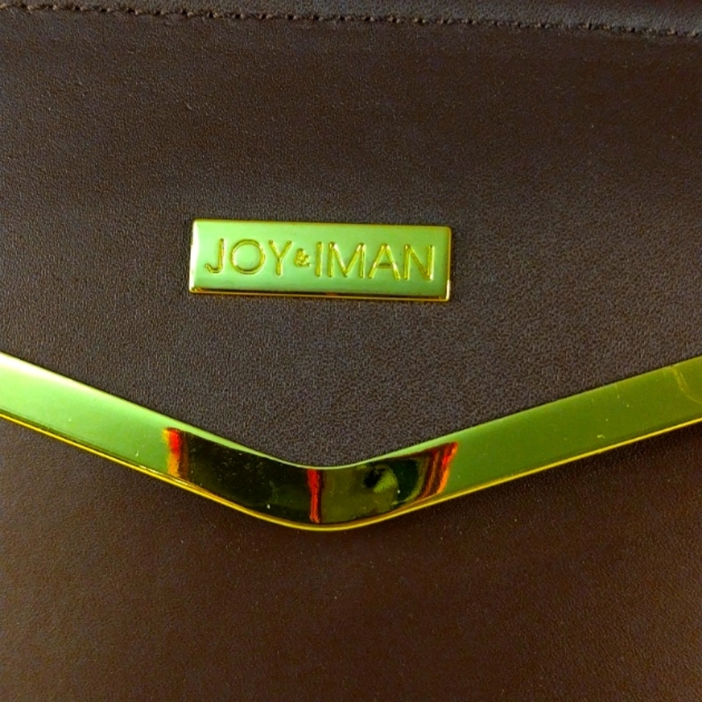 Joy and Iman large and small purse.NWOT. El Brown. Hardware Gold Tone. 2 Purses